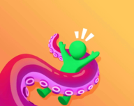 触手怪物3Dlogo图