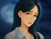 靛蓝女孩logo图