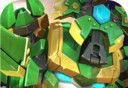 超级英雄：水果机器人logo图