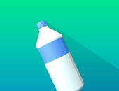 瓶子翻转logo图