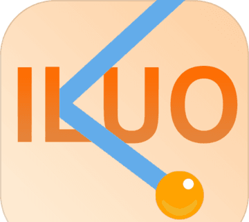 ILUO:一球到底logo图