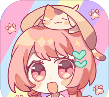 少女与猫logo图