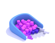 方块填充器3Dlogo图