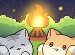 猫咪森林治愈露营logo图