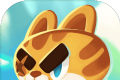 亲吻猫咪logo图