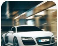 R8跑车漂移logo图