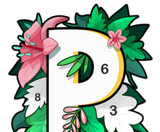 秘密花园涂色logo图