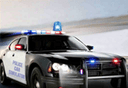 警车自由驾驶logo图