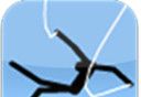 空中绳索火柴人logo图