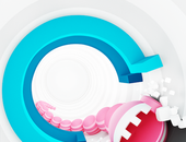 扭曲的蛇logo图