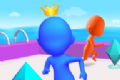 钻石竞赛3Dlogo图