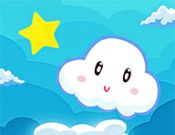 云朵跳跃logo图