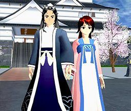樱花校园男生女生logo图