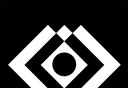 层叠拼图logo图