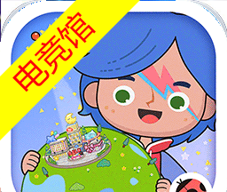 米加小镇：世界电竞馆logo图