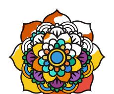 涂色花园图标