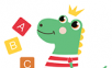 恐龙快乐英语logo图