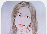 美女素描相机图标