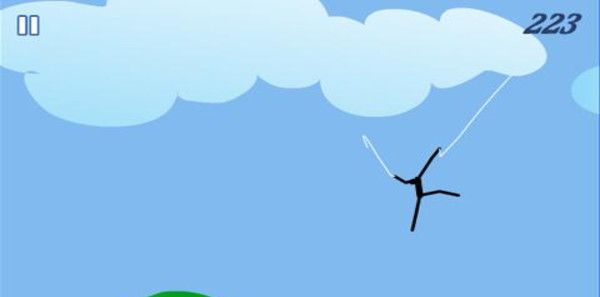 空中绳索火柴人