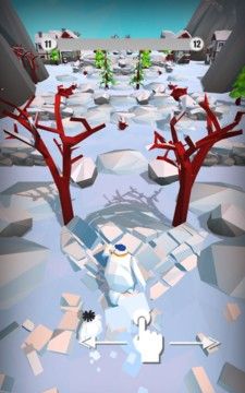 雪上赛跑