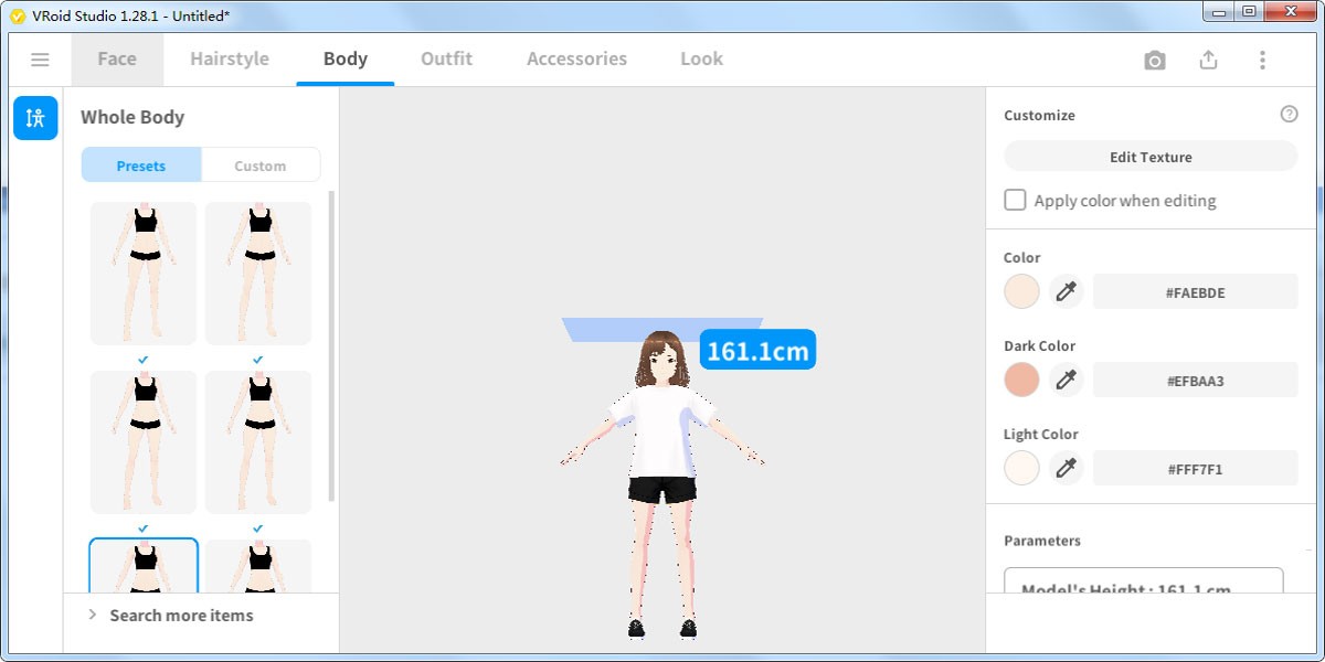 VRoid Studio(3D建模软件)中文版截图