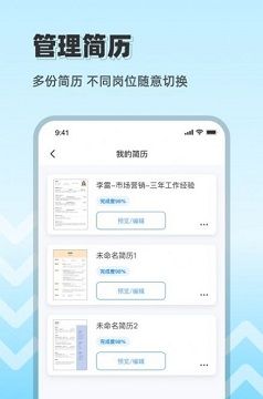 CV极简简历