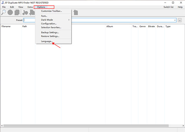 EF Duplicate MP3 Finder截图
