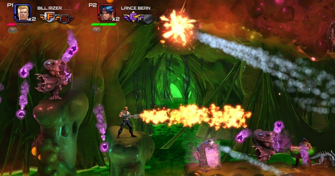 《魂斗罗：加鲁加行动》电脑版