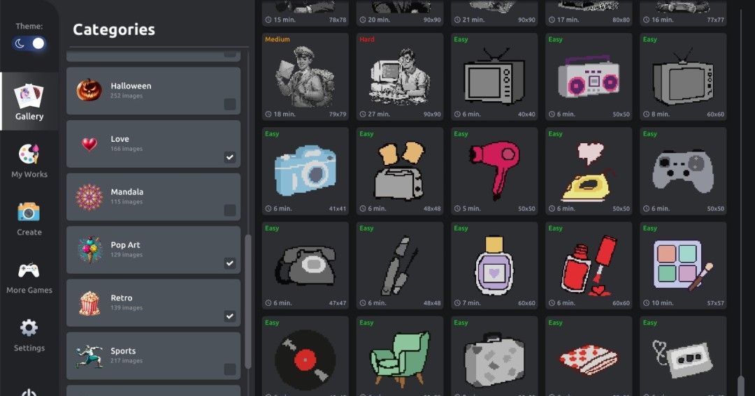 《Pixel Art Coloring Book 2》免安装中文版