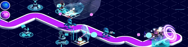 《Cosmic Robots》demo