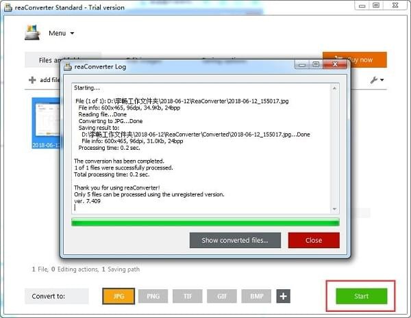 reaConverter Lite中文版