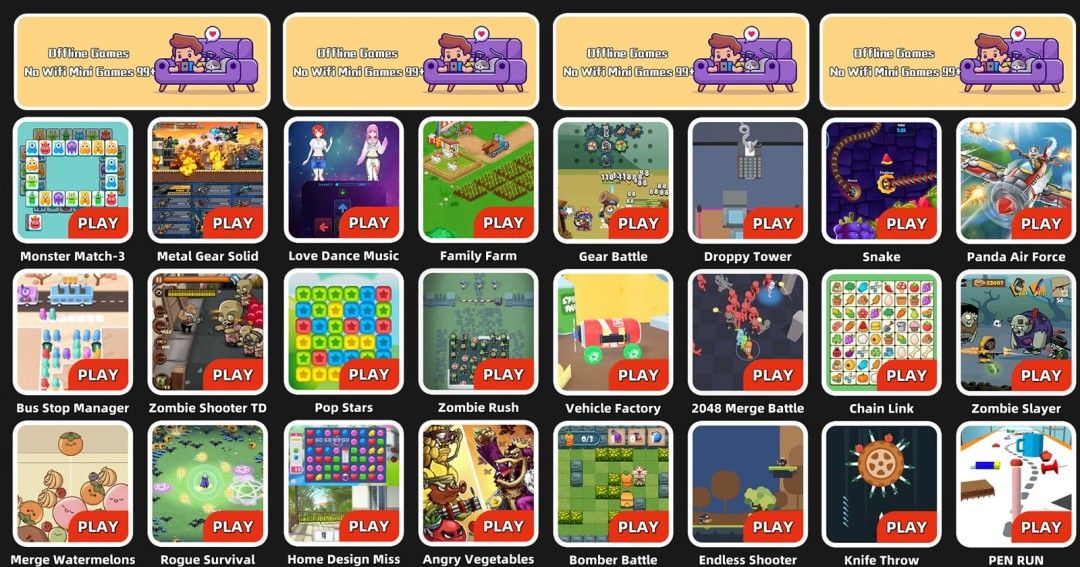 《离线游戏 - 免Wi-Fi小游戏合集 99+》免安装中文版