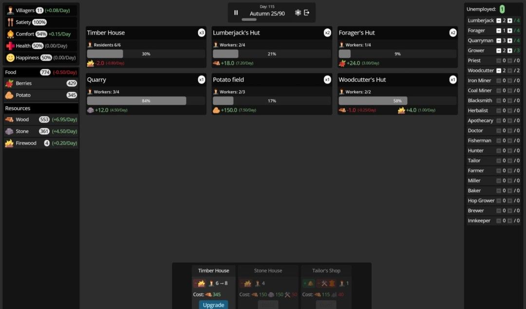 《Village Flow》demo